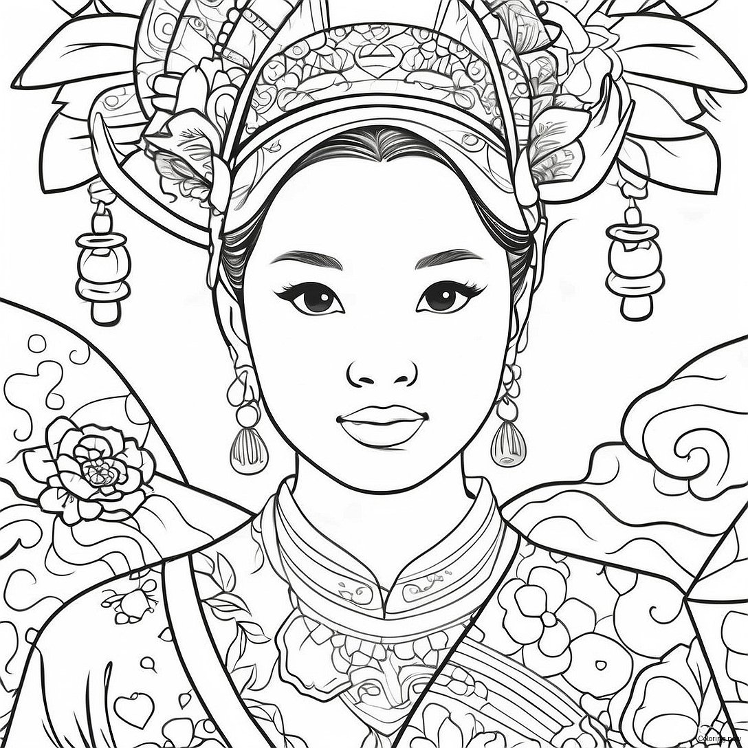 Aapi Heritage Coloring Page 17579 14162