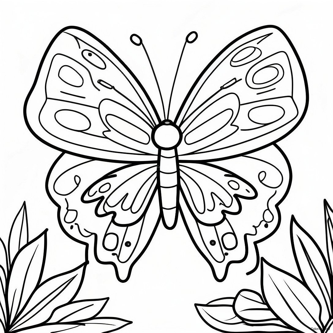 Butterfly Life Cycle Stages Coloring Page 14759 11920