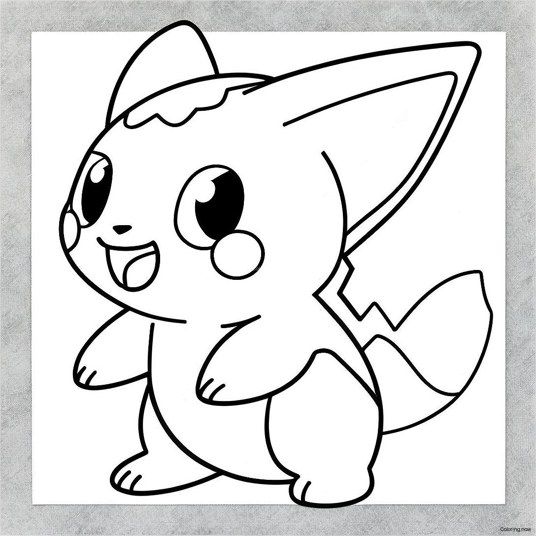 Electric Type Pokemon Coloring Page 59993 48133