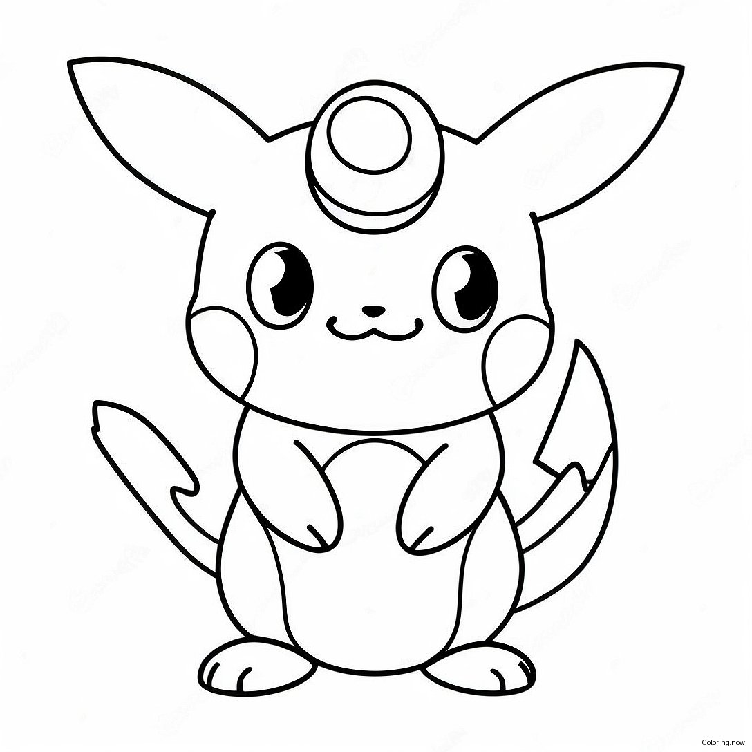 Gothic Dark Type Pokemon Coloring Page 68194 54675