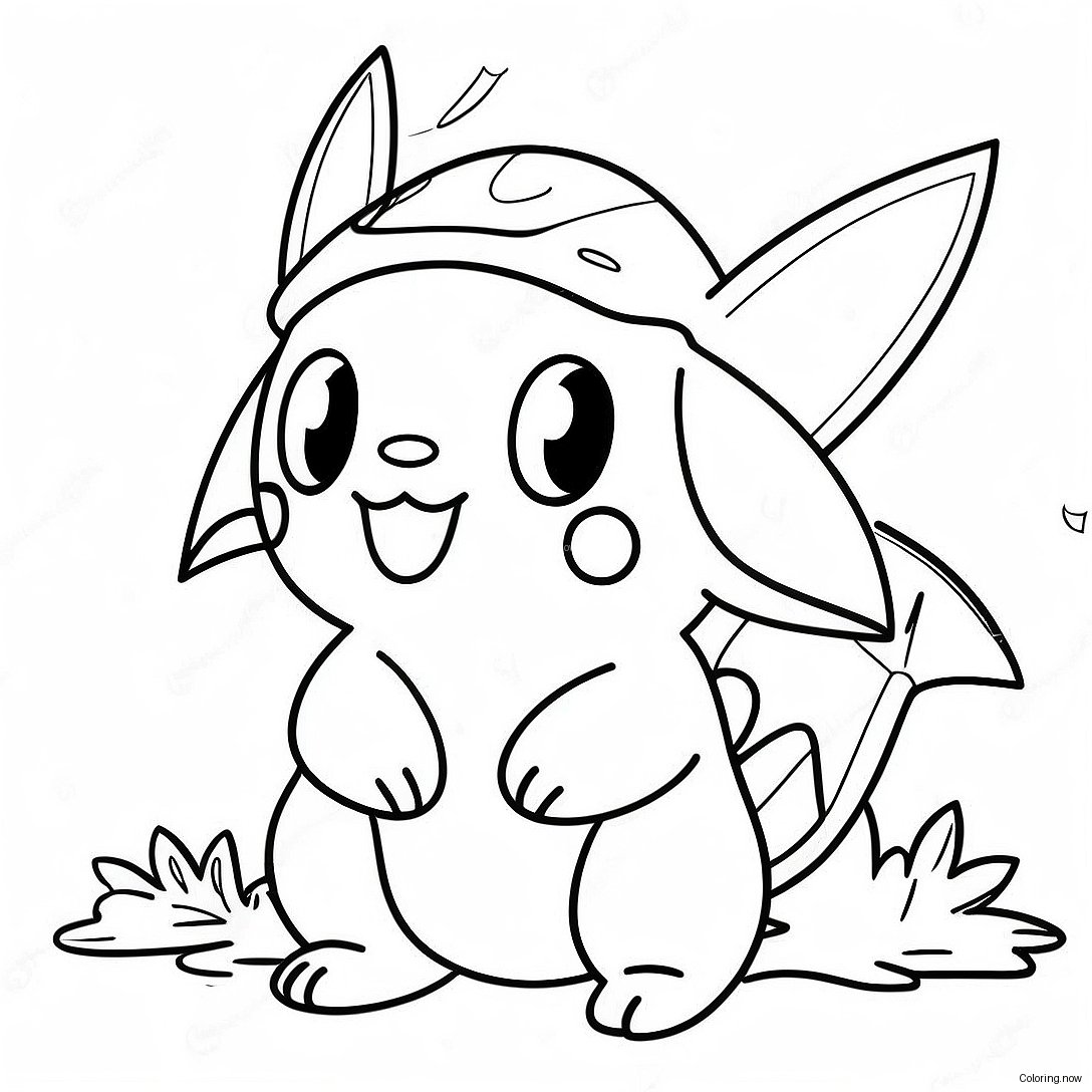 Gothic Dark Type Pokemon Coloring Page 68194 54676