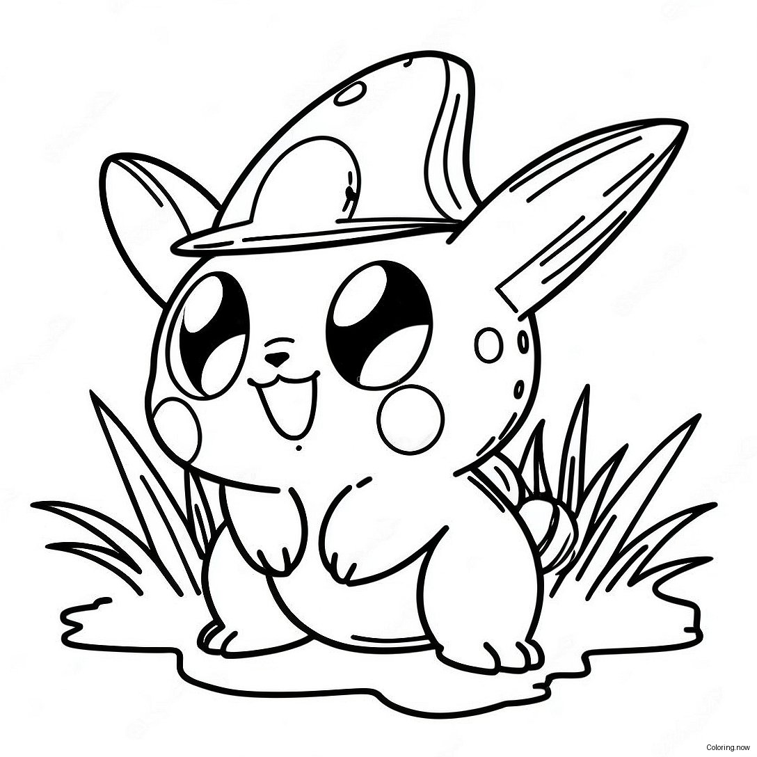 Grass Type Pokemon Coloring Page 37973 30384
