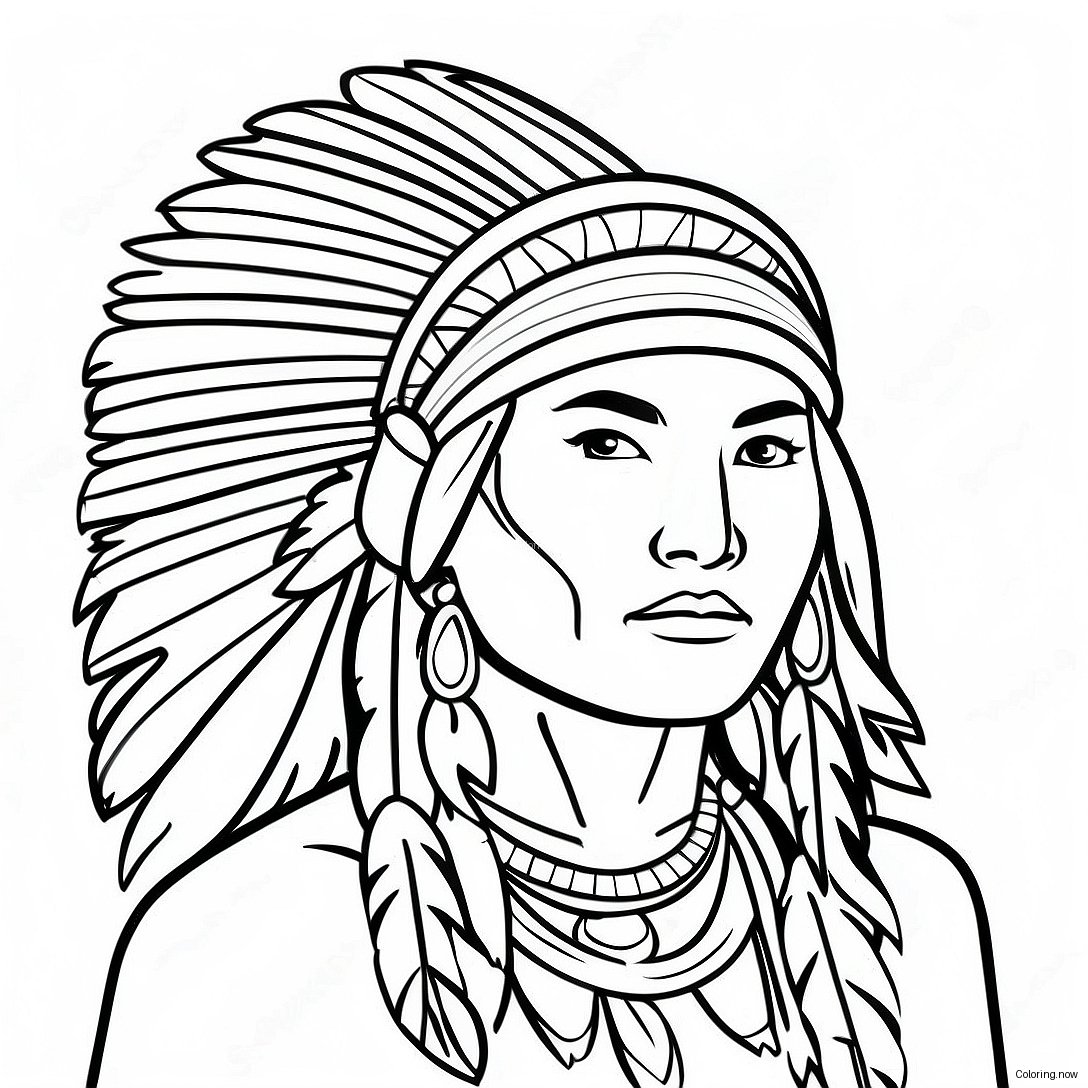 Native American Heritage Month Coloring Page 15969 12881