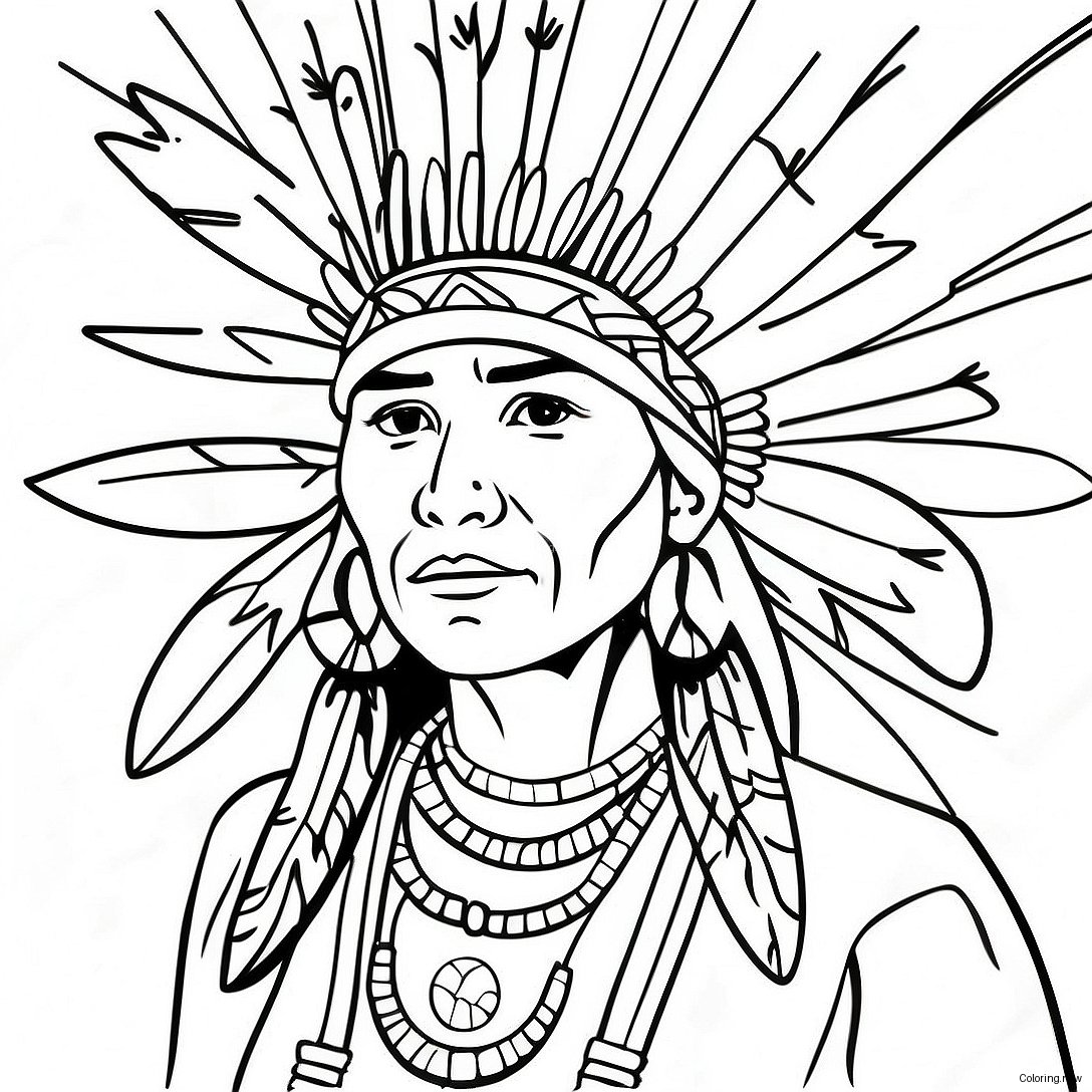 Native American Heritage Month Coloring Page 15969 12882