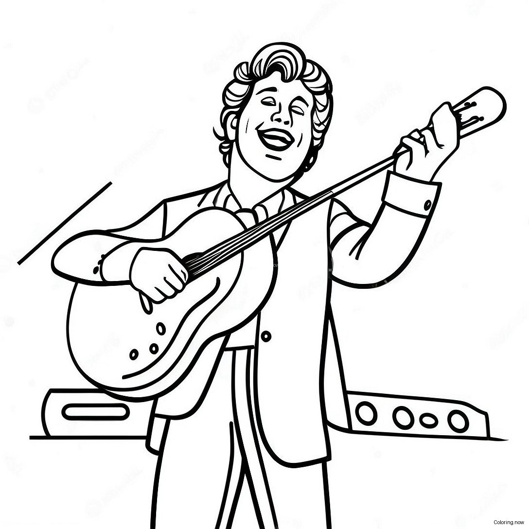 Rod Wave Performing On Stage Coloring Page 15050 12148