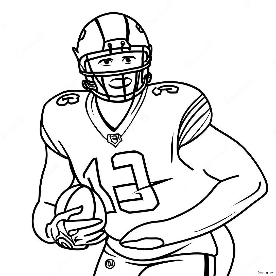 Tua Tagovailoa Coloring Page 45303 36170