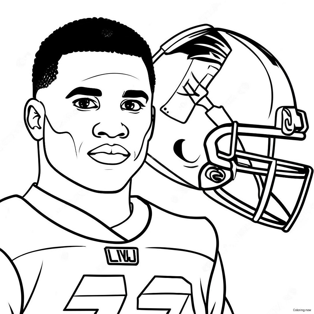 Tua Tagovailoa Coloring Page 45303 36171