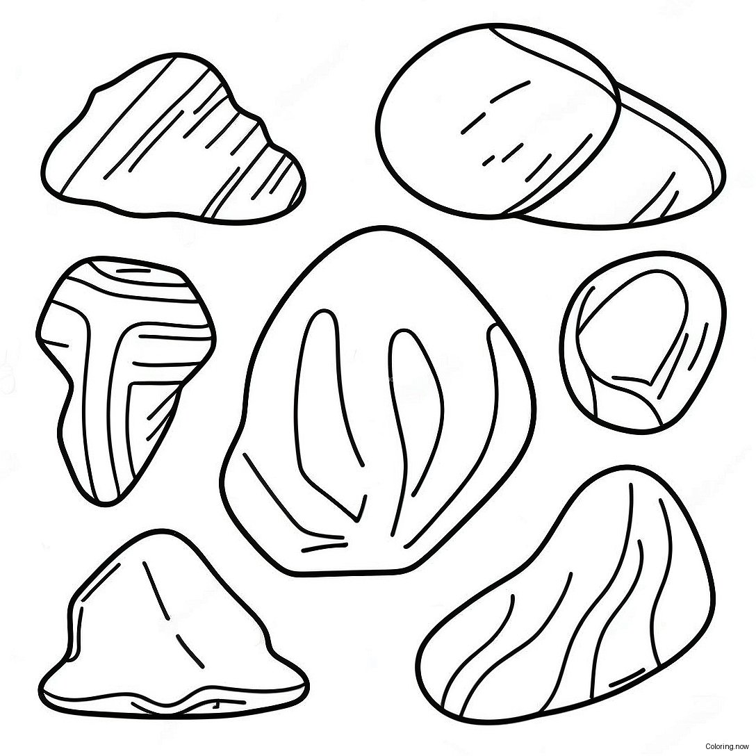 Types Of Rocks Coloring Page 22561 18140