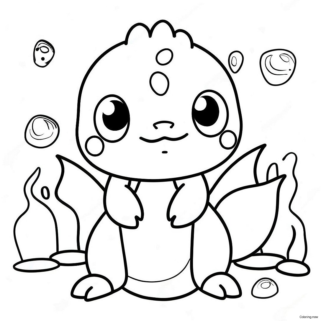 Water Type Pokemon Coloring Page 19661 15824