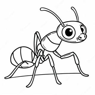 Ant Coloring Page 10036-8181