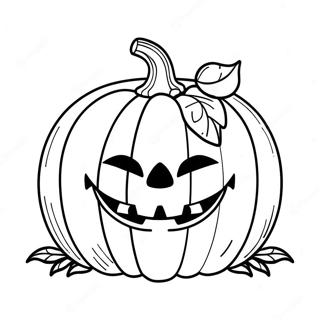 Jack O Lantern Coloring Page 10106-8233