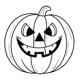 Jack O Lantern Coloring Page 10106-8234