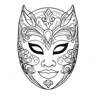 Mask Coloring Page 10116-8247