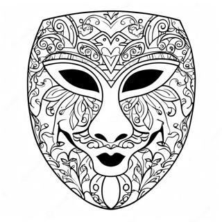 Mask Coloring Page 10116-8248