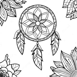 Dream Catcher Coloring Pages