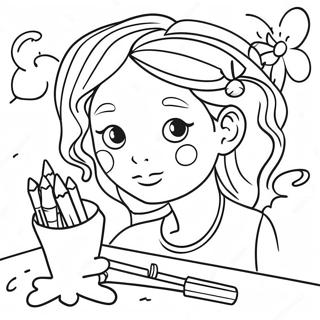 Coping Skills Coloring Pages