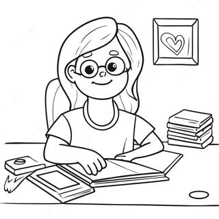 Coping Skills Coloring Page 10126-8256