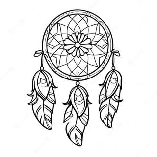 Dream Catcher Coloring Pages