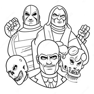 Bad Guys Coloring Page 10156-8278