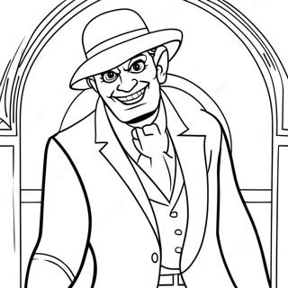 Sneaky Villain Coloring Page 10157-8282