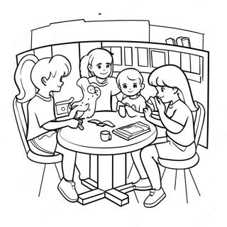 Babysitters Club Coloring Page 10166-8299