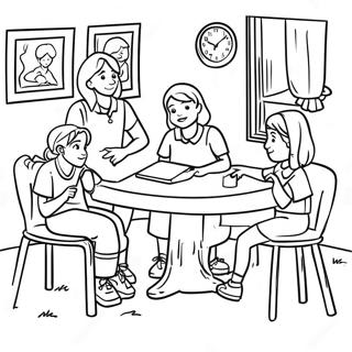 Babysitters Club Coloring Page 10166-8300