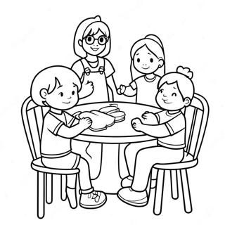 Adventurous Babysitters Club Coloring Page 10167-8288