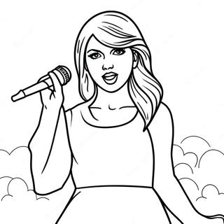 Reputation Taylor Swift Coloring Pages