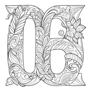 Letter Y Coloring Page 10266-8372