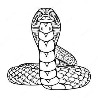 King Cobra Coloring Page 10276-8374