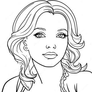 W Coloring Page 10296-8390