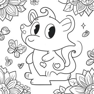 Whimsical W Coloring Page 10297-8395