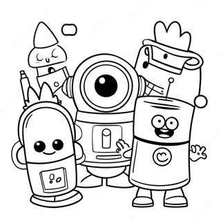 Storybots Coloring Page 10316-8402