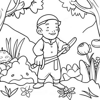 Garten Of Banban 5 Character Adventure Coloring Page 10327-8419