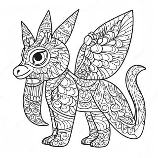 Alebrije Coloring Pages