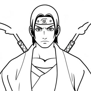 Itachi Coloring Pages