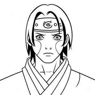 Itachi Uchiha Coloring Page 10366-8442