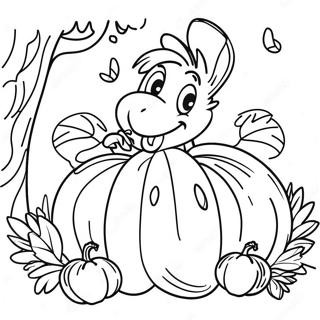 Fall Disney Coloring Page 10396-8470