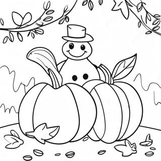 Fall Disney Coloring Page 10396-8471