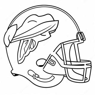 Buffalo Bills Logo Coloring Page 1041-830