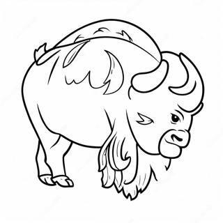 Buffalo Bills Logo Coloring Page 1041-832