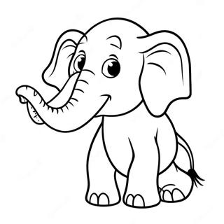 Drunk Elephant Coloring Page 10426-8495