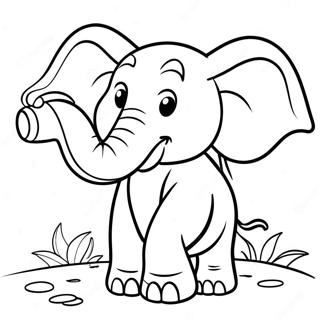 Drunk Elephant Coloring Page 10426-8496