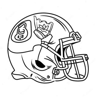 Super Bowl 58 Logo Coloring Page 10446-8512