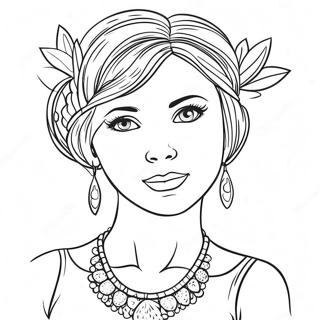 Self Esteem Affirmation Coloring Page 10456-8519