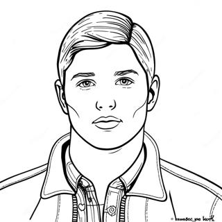 Josh Allen Coloring Page 10496-8545