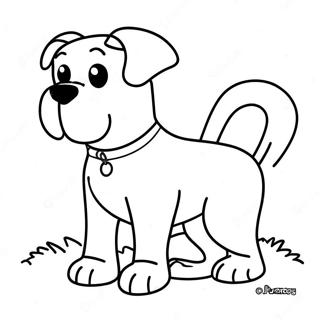 Dog Day Coloring Page 10516-8566