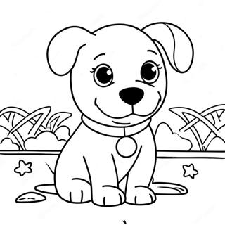 Dog Day Coloring Page 10516-8567