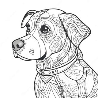 Dog Day Coloring Page 10516-8568