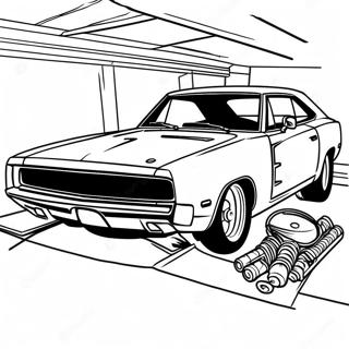 Dodge Charger Coloring Pages